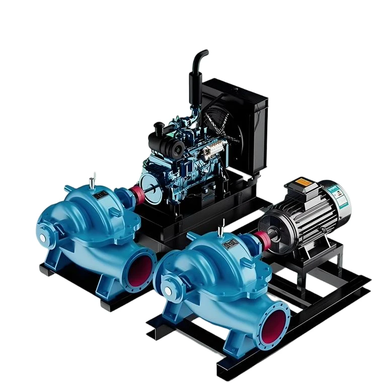 Dvostruko usisavanje centrifugalne pumpe Električni motor