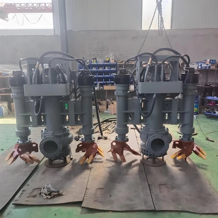 	Dredger Excavator Sand Slurry Submersible Pump